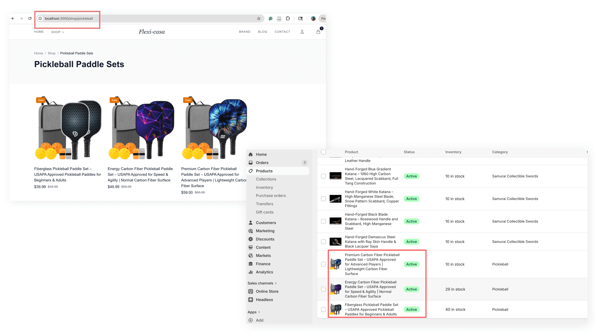 Local development workflow